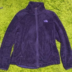 The north face jacket, size L, purple
